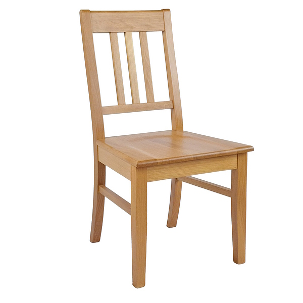 Gastronomie Stuhl Holz, Eiche, Buche, Vollpolstersitz oder Massivholzmulde