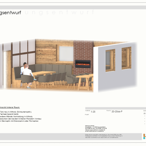 Schreinerei, 3D Plan, Beratung, Planung, Umsetzung, Inneneinrichtung